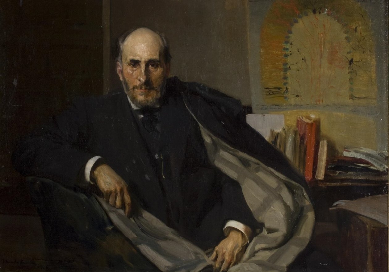 Santiago Ramon i Cajal autorstwa Joaquín Sorolla