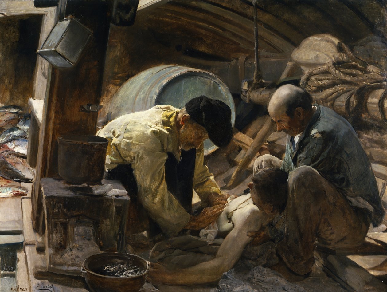 I wciąż mówią, że ryba jest droga autorstwa Joaquín Sorolla