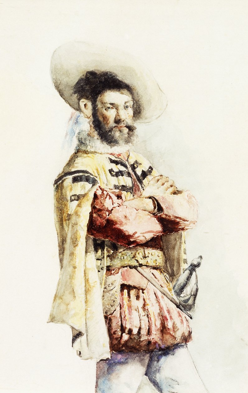 Muszkieter, autorstwa Joaquín Sorolla