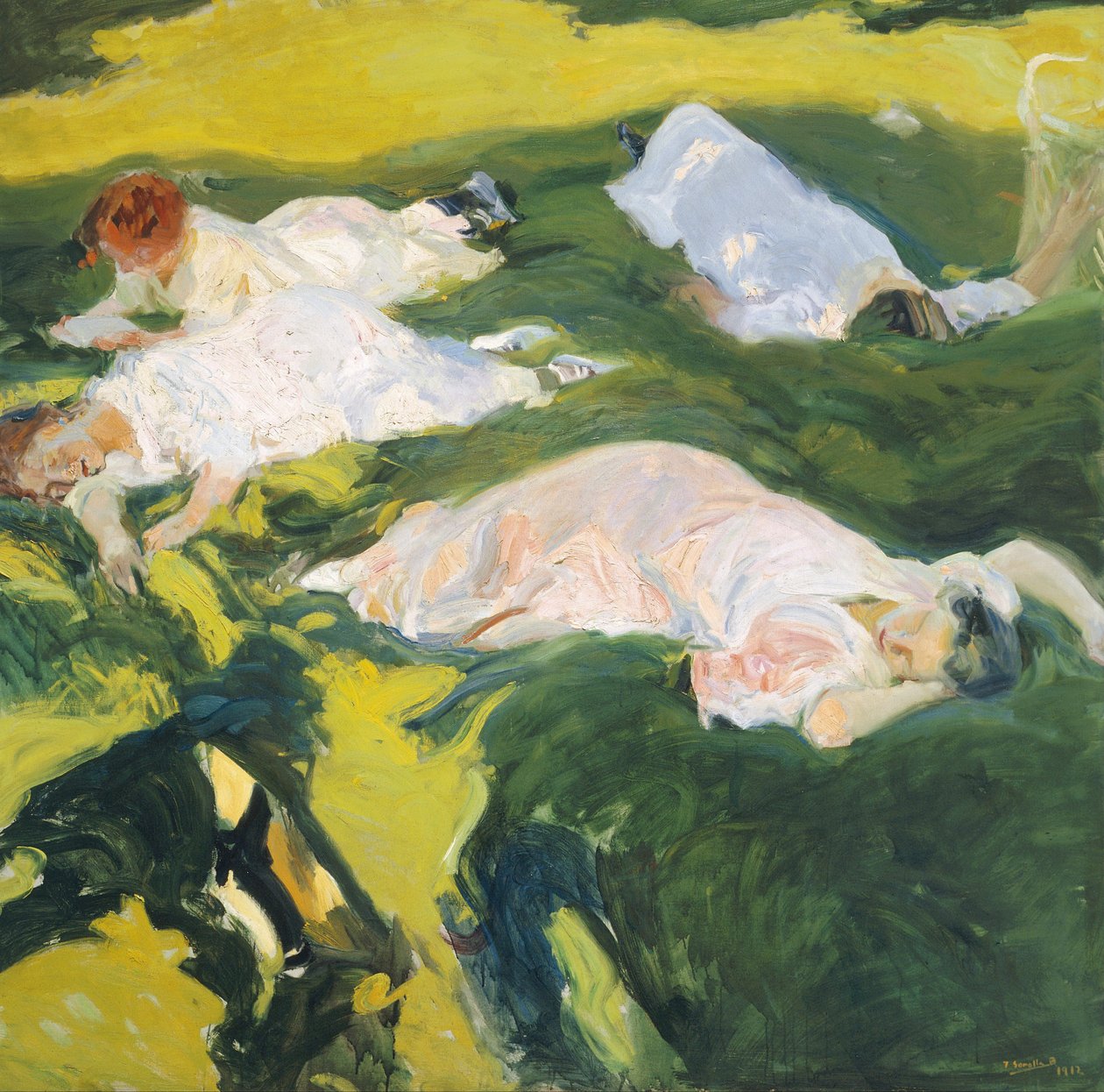 Siesta autorstwa Joaquín Sorolla