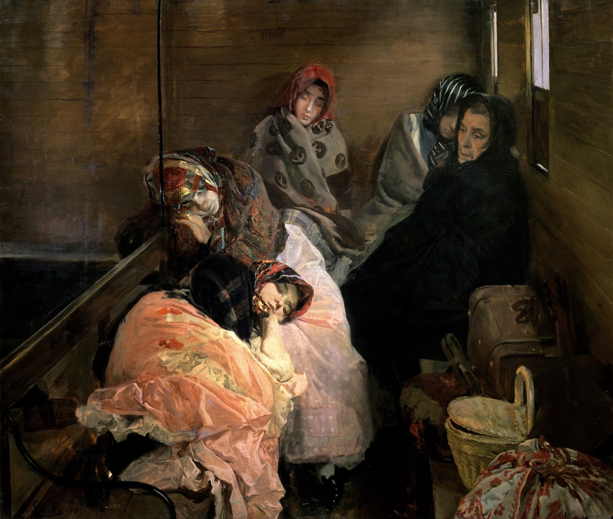 Handel białymi niewolnikami autorstwa Joaquin Sorolla y Bastida