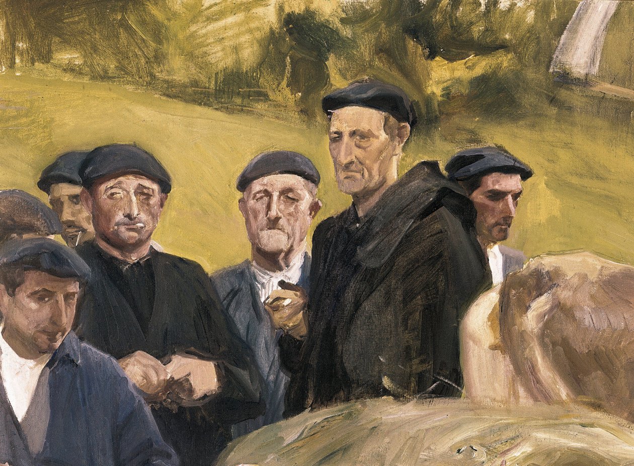 Rodzaje Guipuzcoa. Obraz Joaquina SOROLLI (1863-1923) Olej na płótnie. Prywatna kolekcja. autorstwa Joaquín Sorolla
