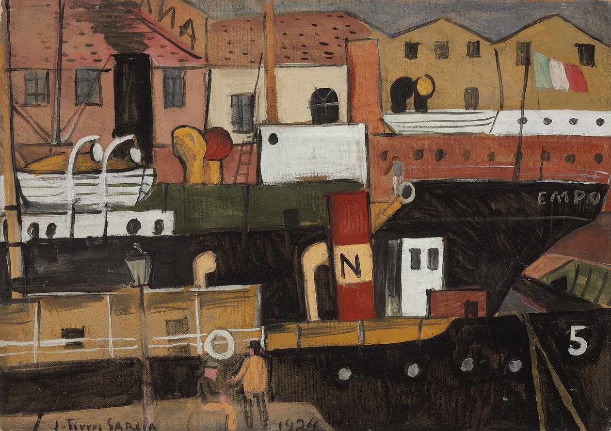 Livorno autorstwa Joaquin Torres Garcia