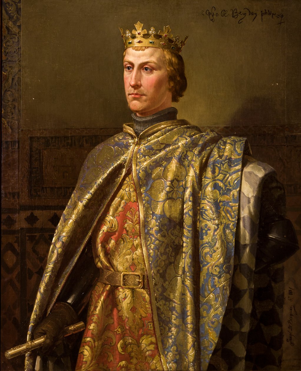 Pedro I z Kastylii autorstwa Joaquín Domínguez Bécquer  
