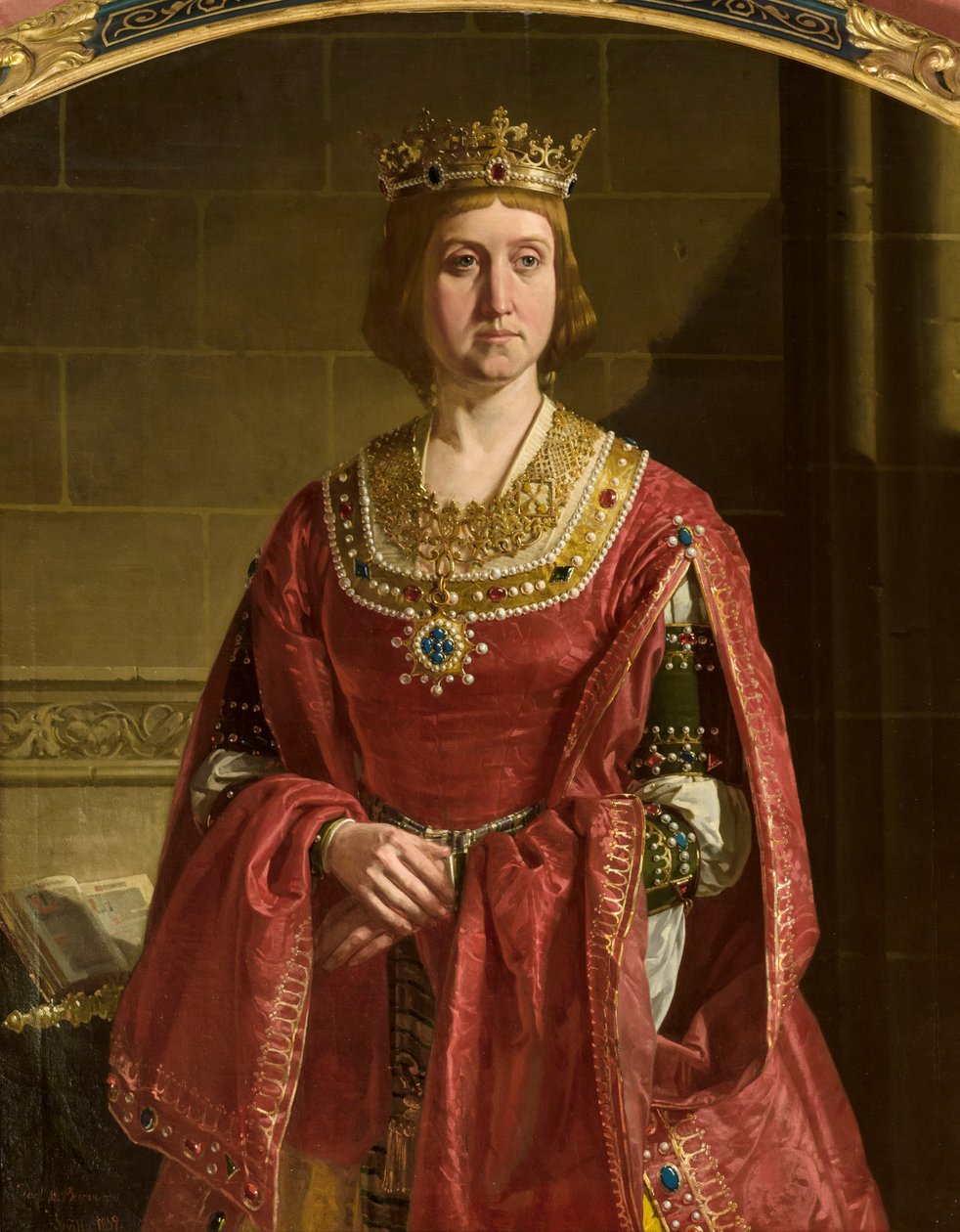 Izabela Katolicka autorstwa Joaquín Domínguez Bécquer