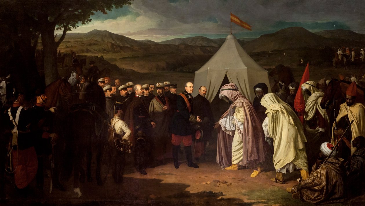Pokój Wad-Rasu autorstwa Joaquín Domínguez Bécquer
