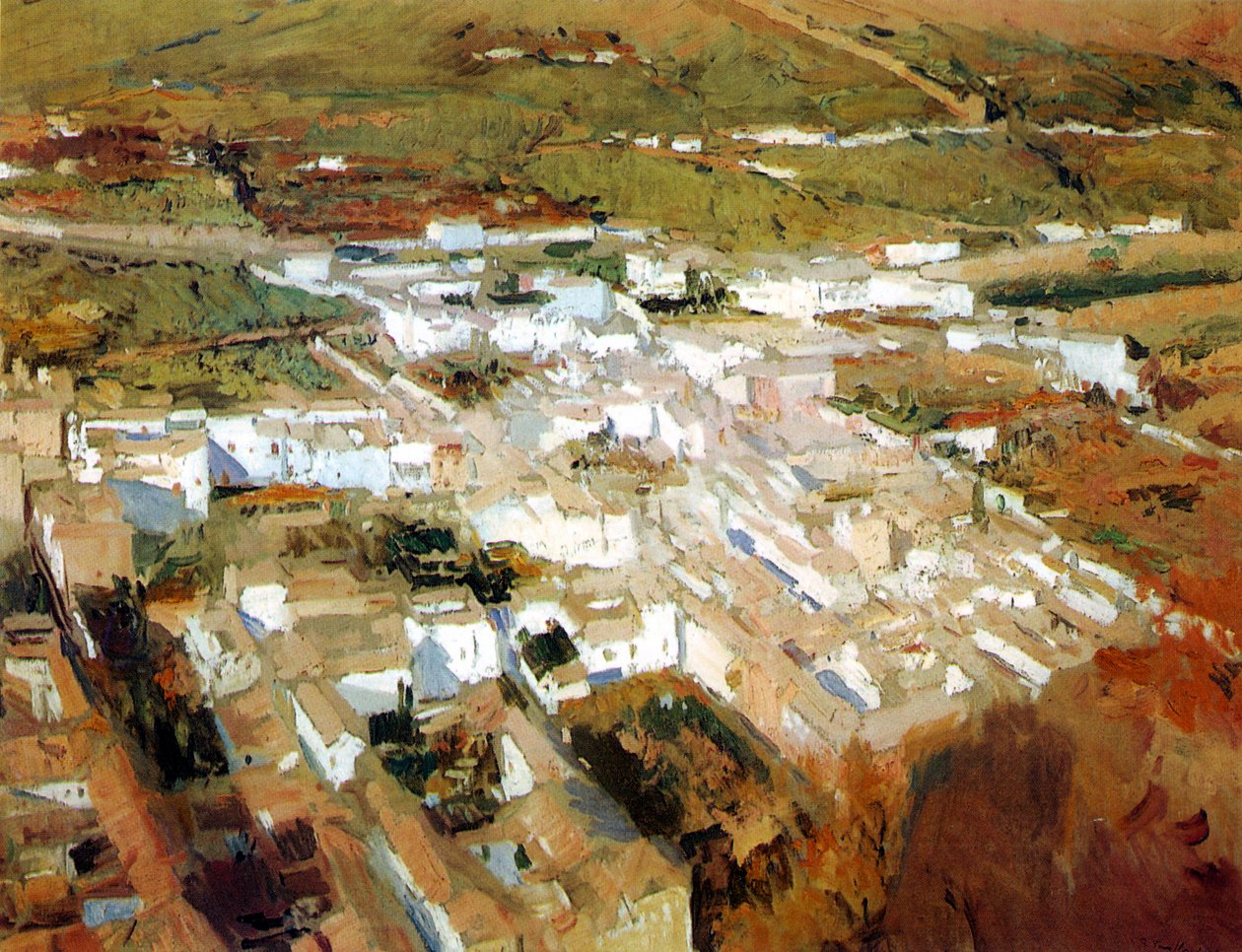 Albaicin autorstwa Joaquín Sorolla