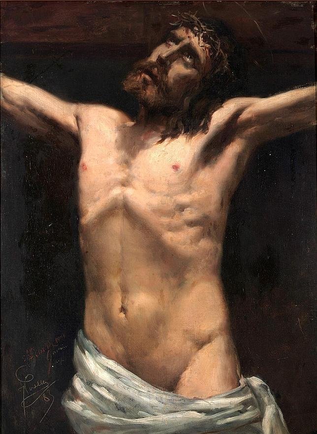 Studium Chrystusa autorstwa Joaquín Sorolla