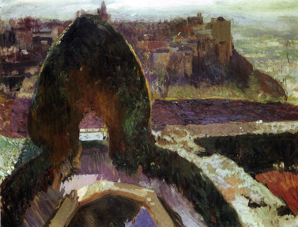 Ogrody Generalife autorstwa Joaquín Sorolla