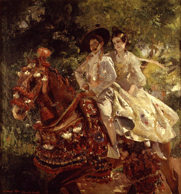Grupa walencka autorstwa Joaquín Sorolla