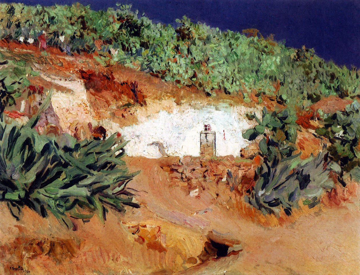 Dom Cyganów w Sacromonte autorstwa Joaquín Sorolla