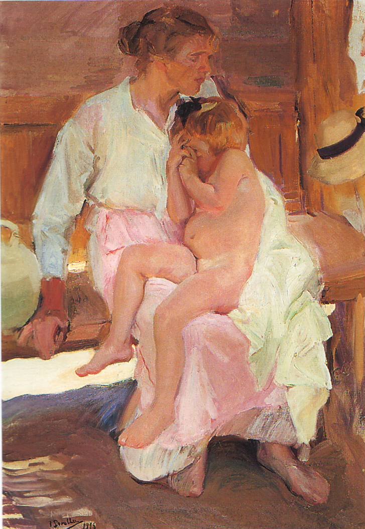 Matka i córka autorstwa Joaquín Sorolla
