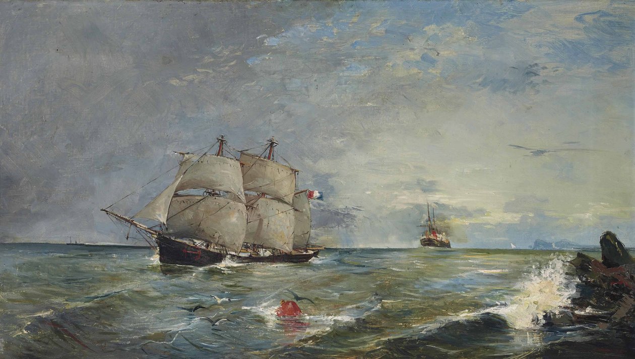 Pejzaż morski autorstwa Joaquín Sorolla