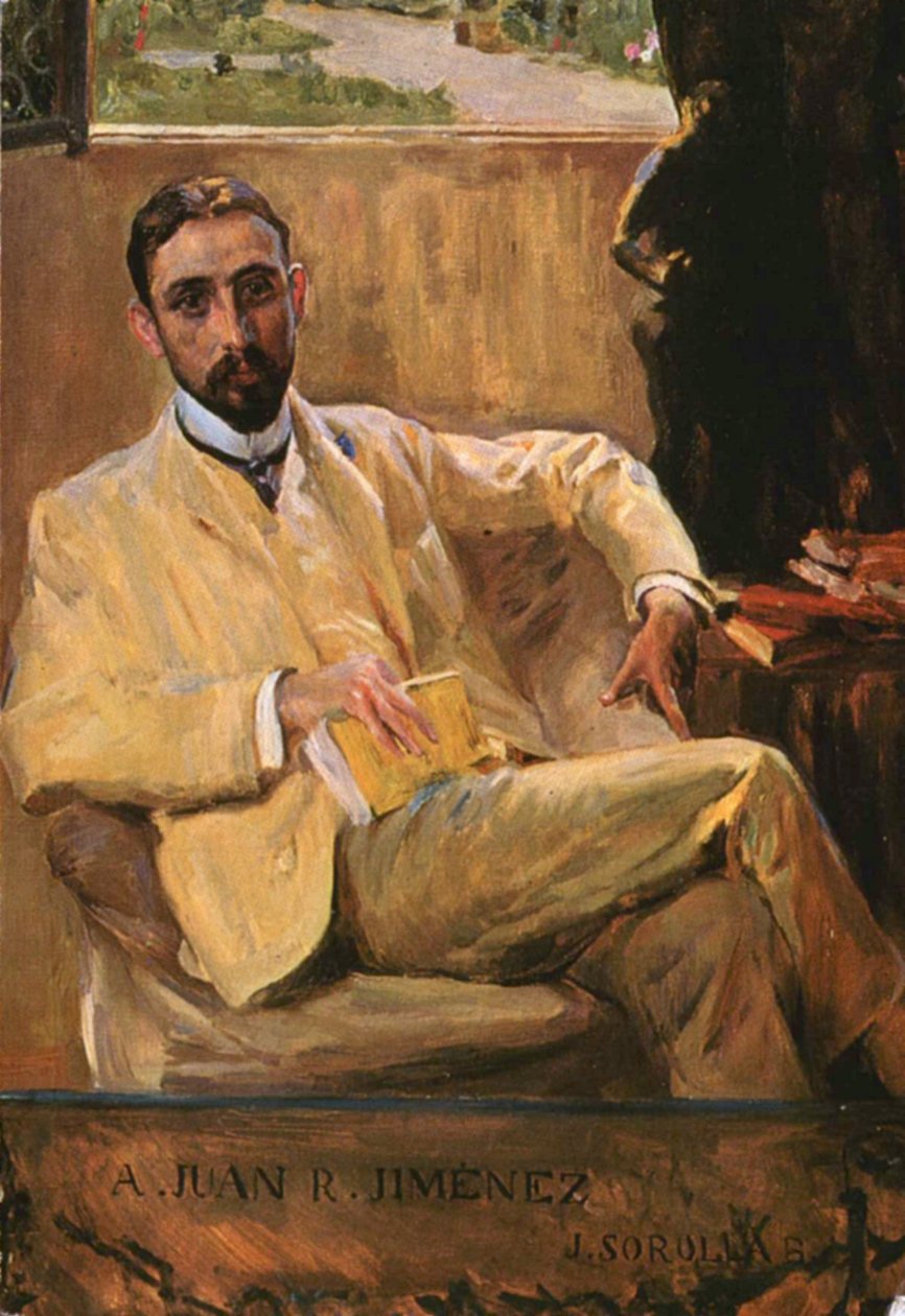 Portret Juana Ramona Jiméneza autorstwa Joaquín Sorolla