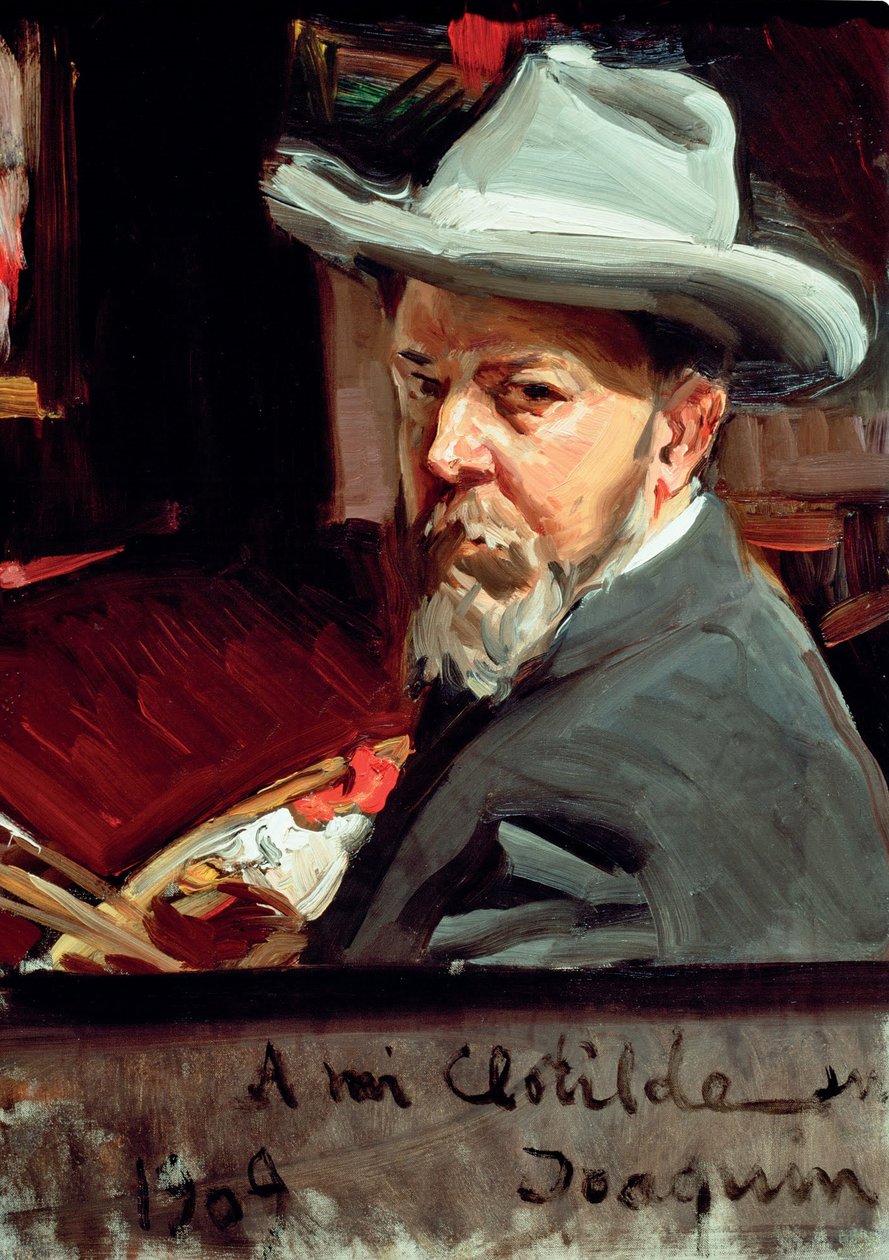 Autoportret autorstwa Joaquín Sorolla