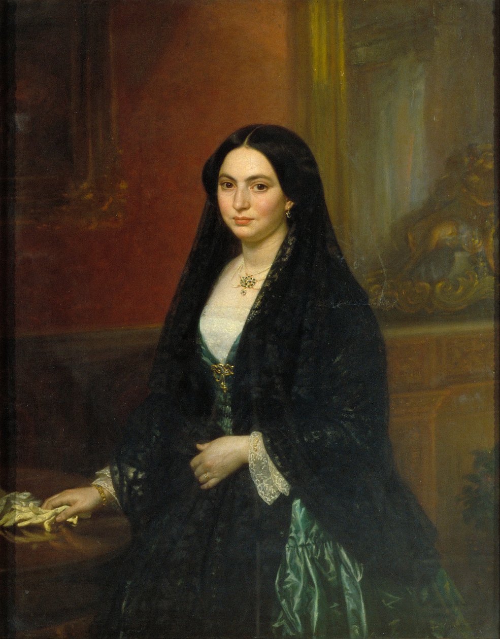 Portret Senyory Espalter autorstwa Joaquín Espalter y Rull
