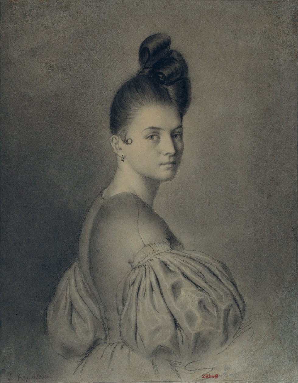 Portret damy autorstwa Joaquín Espalter y Rull