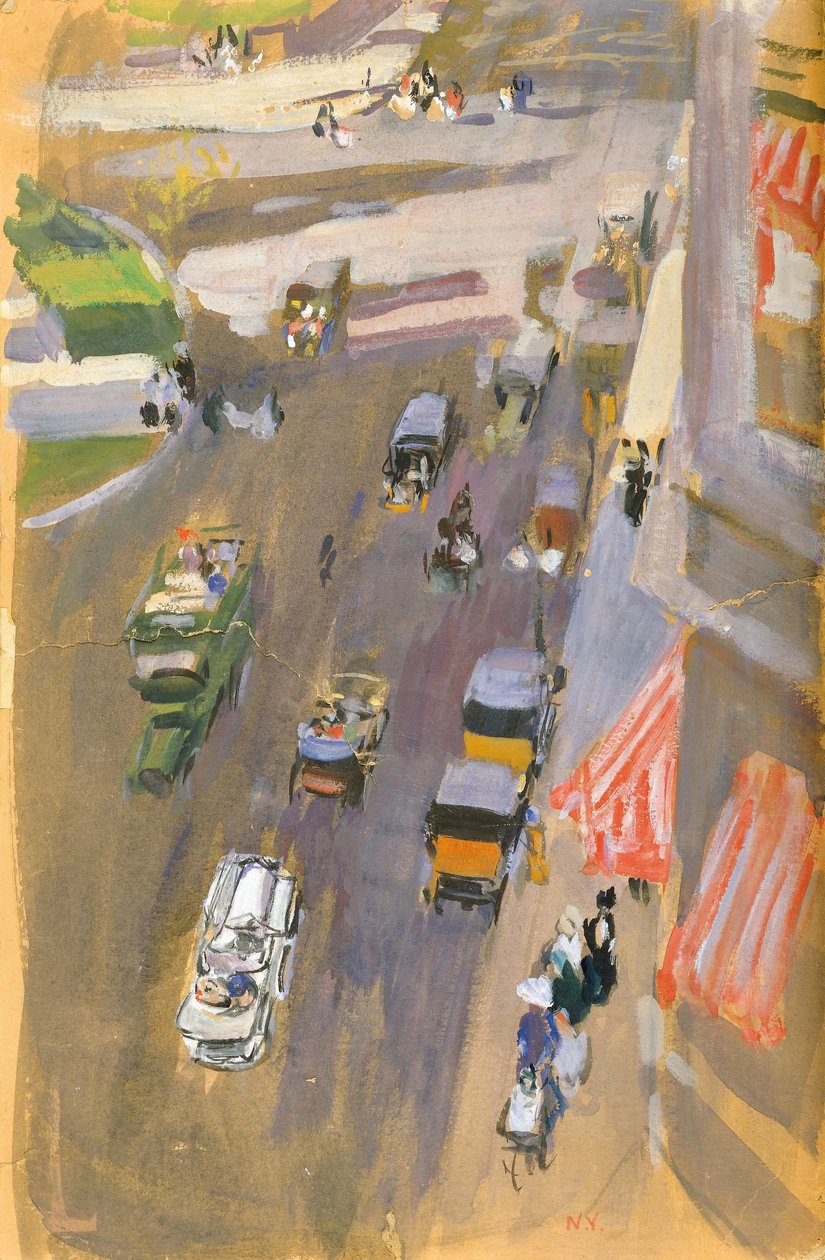 Piąta Aleja, Nowy Jork autorstwa Joaquín Sorolla