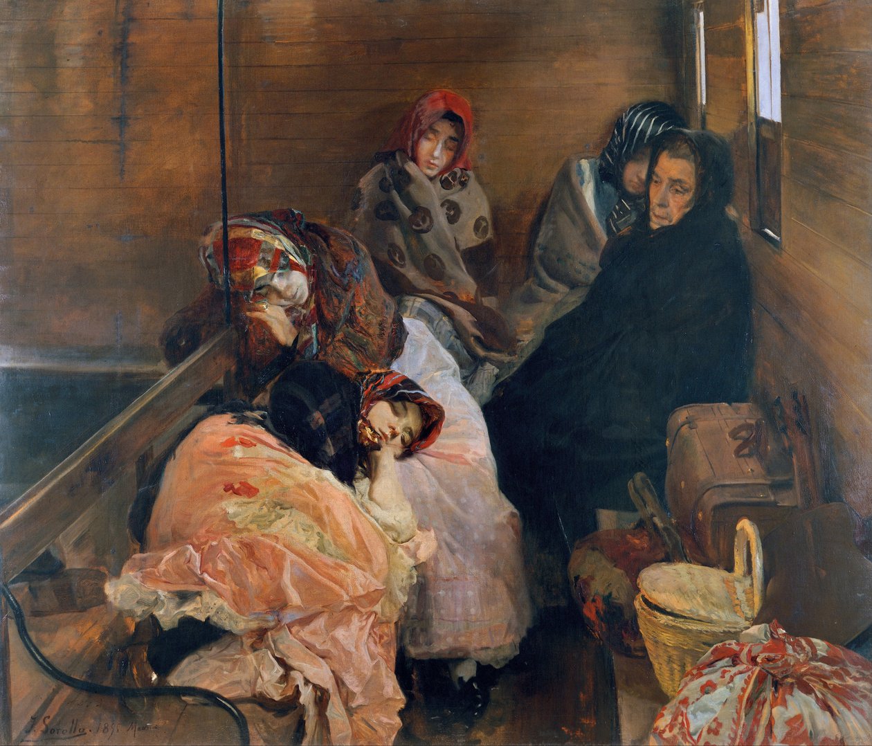 Handel białymi niewolnikami autorstwa Joaquín Sorolla