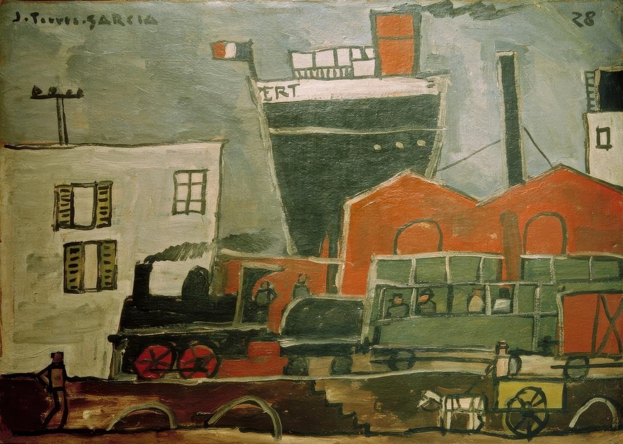 Port autorstwa Joaquín Torres García