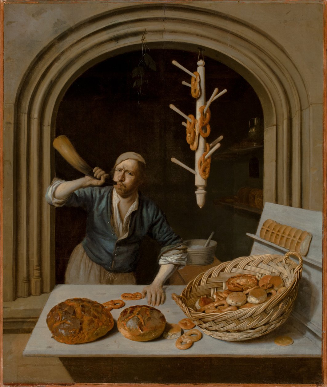 Piekarz, ok.1681 autorstwa Job Berckheyde