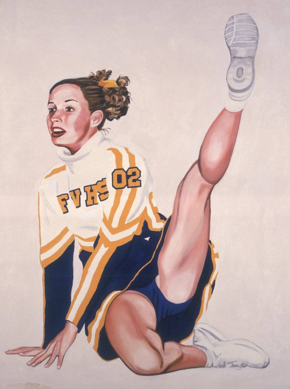 Rutyna podłogowa, 2002 (olej i akryl na płótnie) autorstwa Joe Heaps Nelson