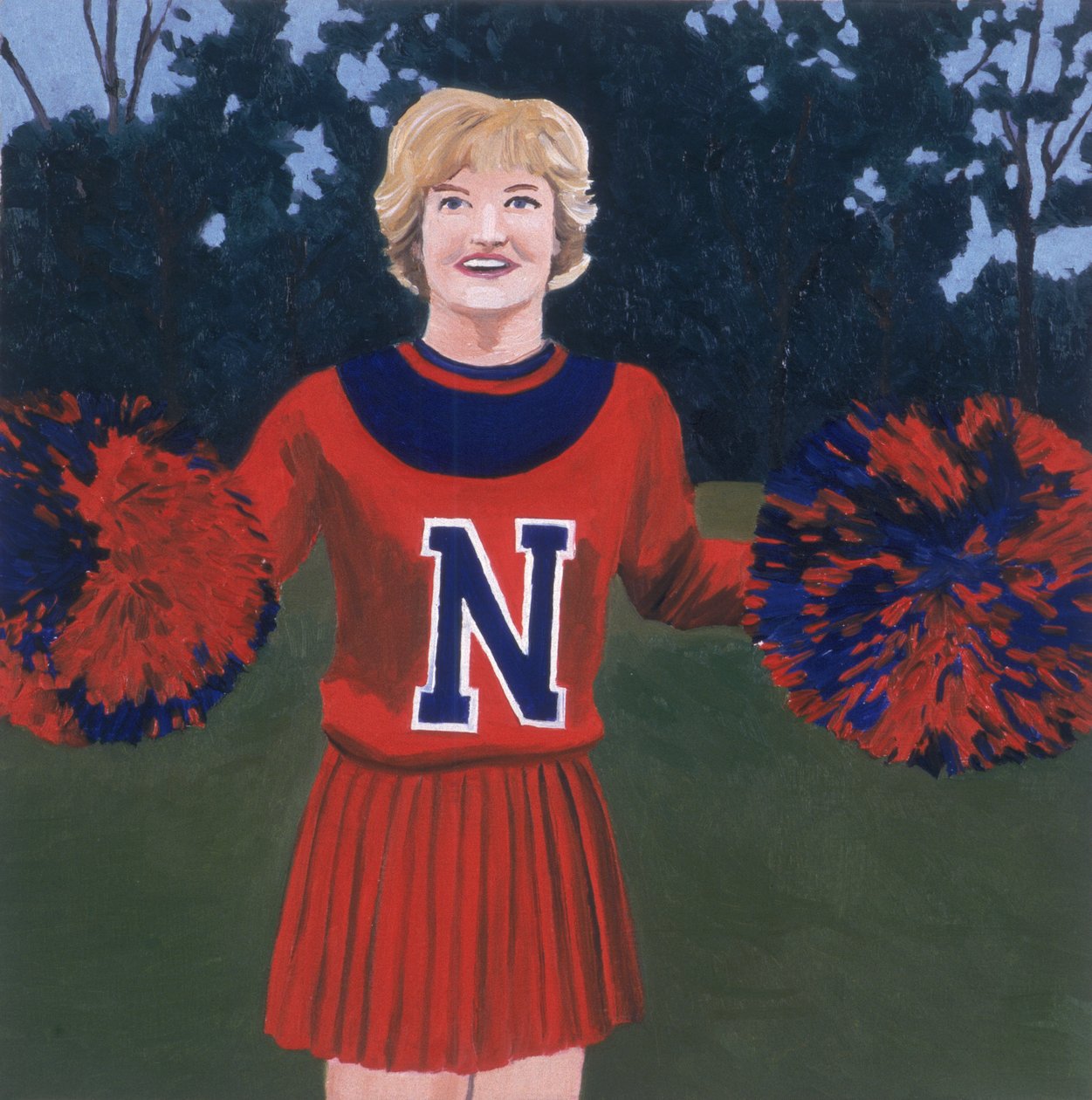Cheerleaderka N, 2000 autorstwa Joe Heaps Nelson