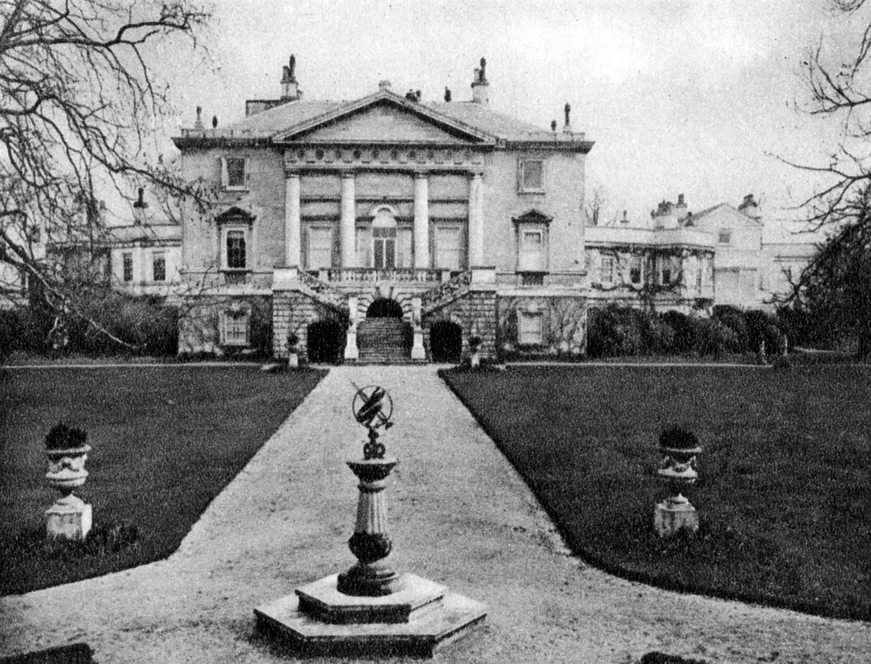 Biała Loża w Richmond Park, Londyn, 1926-1927. autorstwa Joel