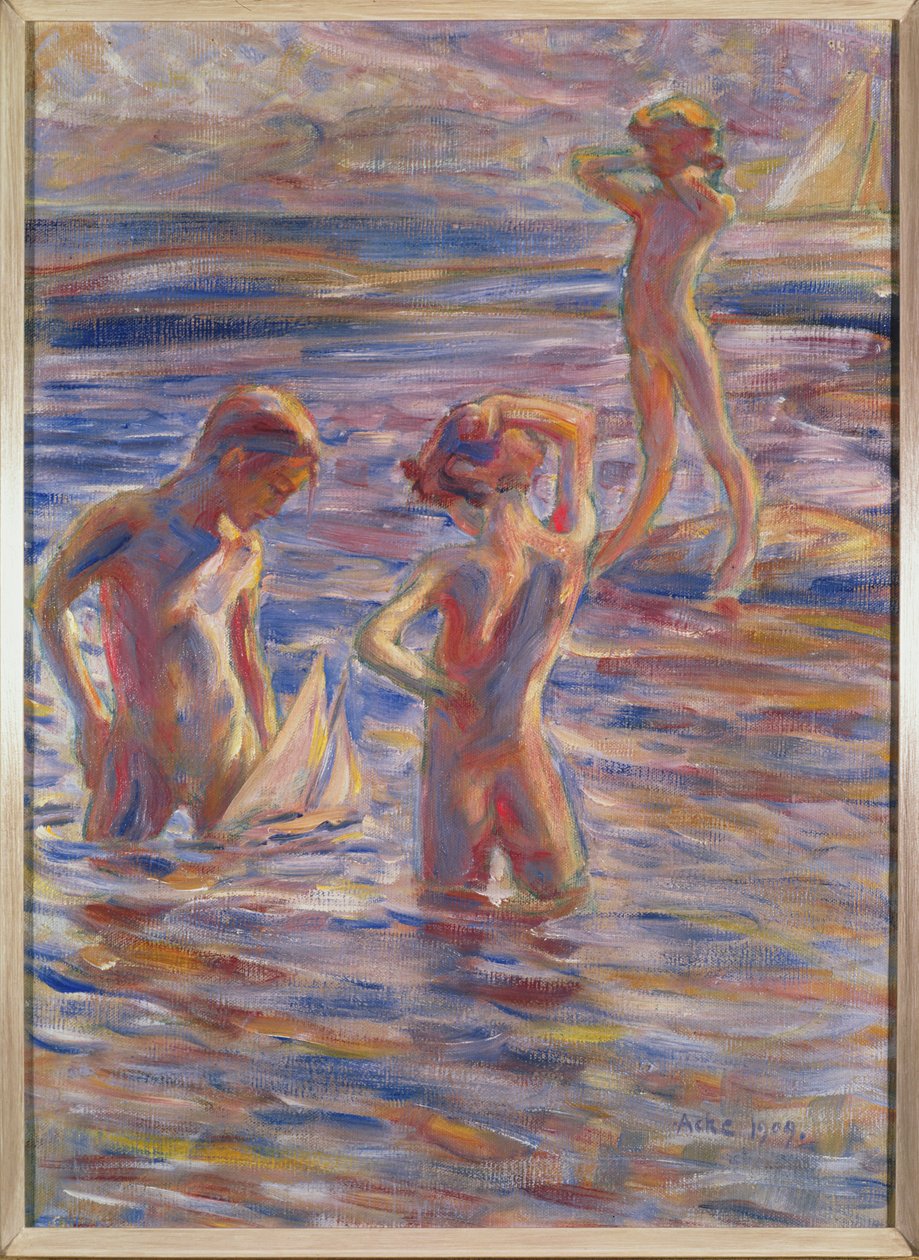 Mały Klub Żeglarski, 1909 autorstwa Johan Axel Gustav Acke