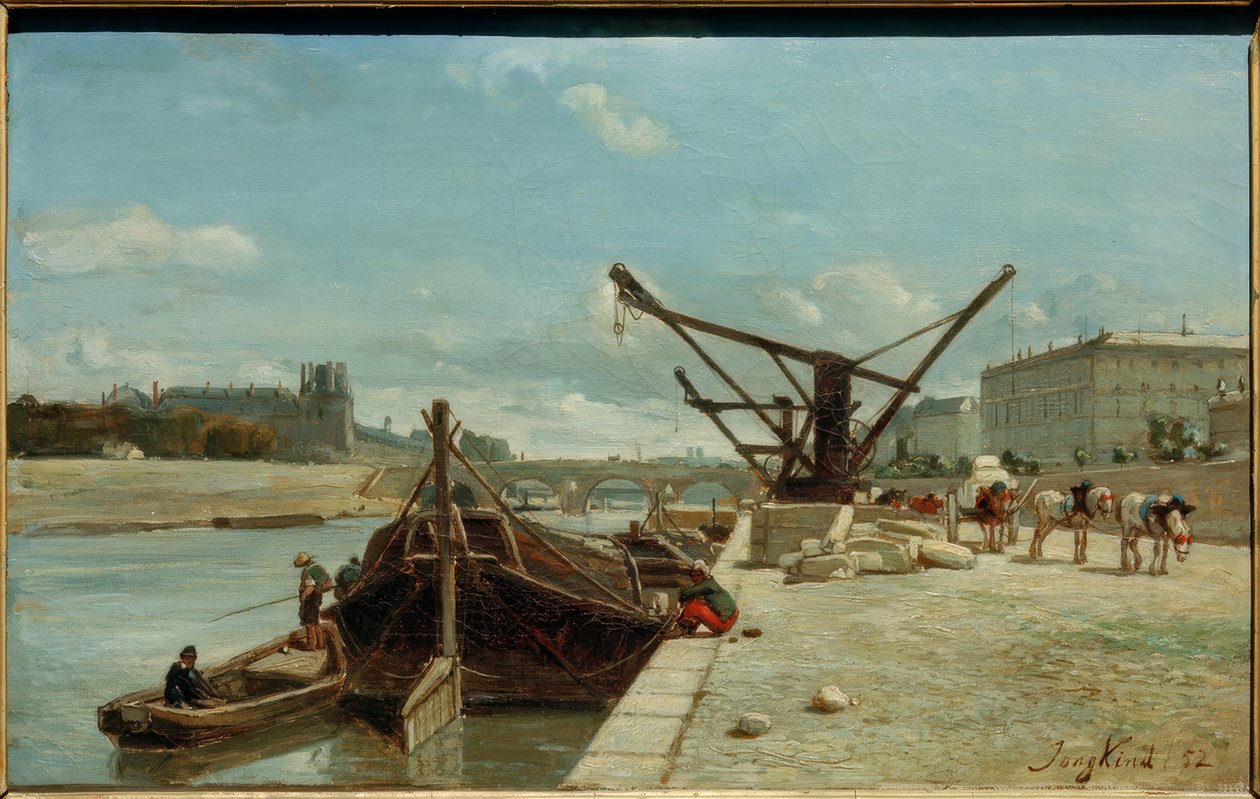 Pont Royal, widziany z Quai d