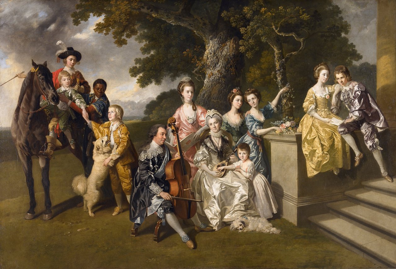 Rodzina Sir Williama Younga autorstwa Johan Joseph Zoffany