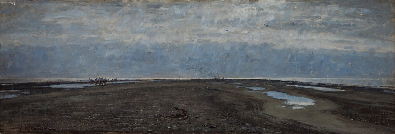 Mierzeja Skawa. Skagen autorstwa Johan Fredrik Krouthen