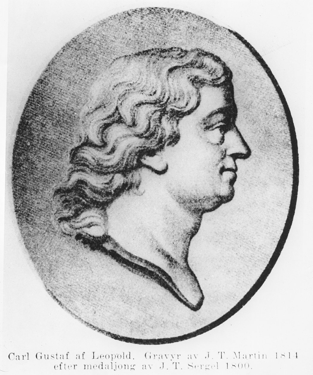 Carl Gustaf z Leopolda, 1814 autorstwa Johan Tobias Sergel