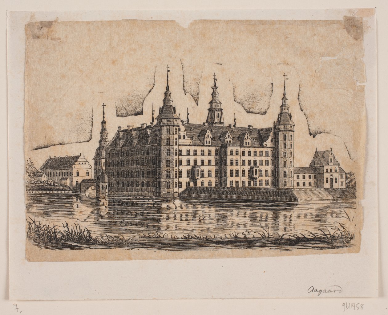 Frederiksborg autorstwa Johan Aagaard