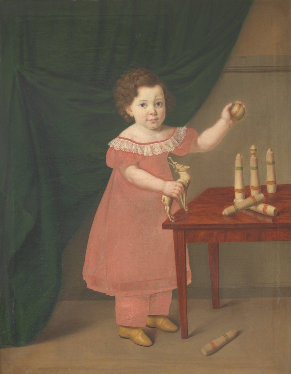 Portret dziecka autorstwa Johan Anton Bech