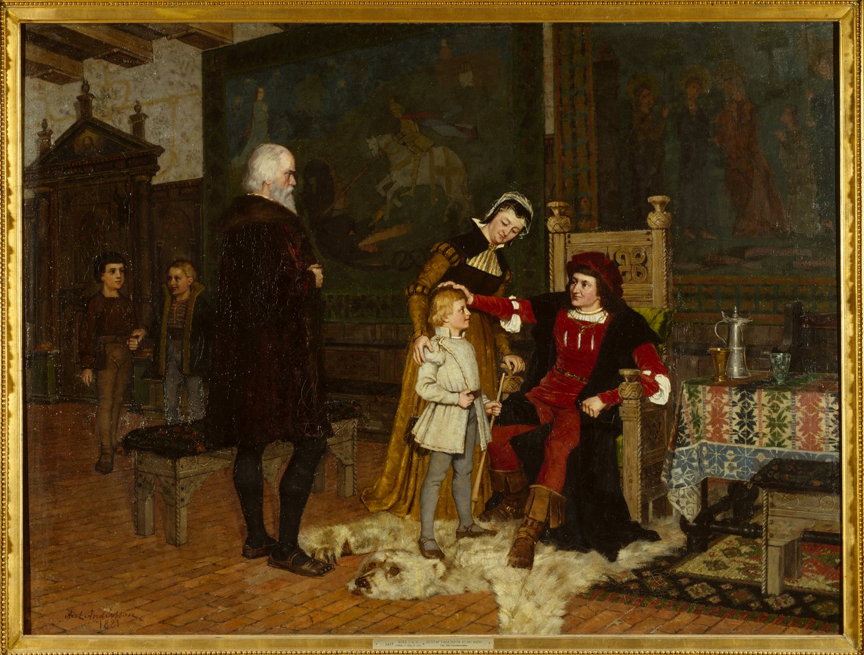 Król Gustaw I Waza autorstwa Johan Axel Gustav Acke