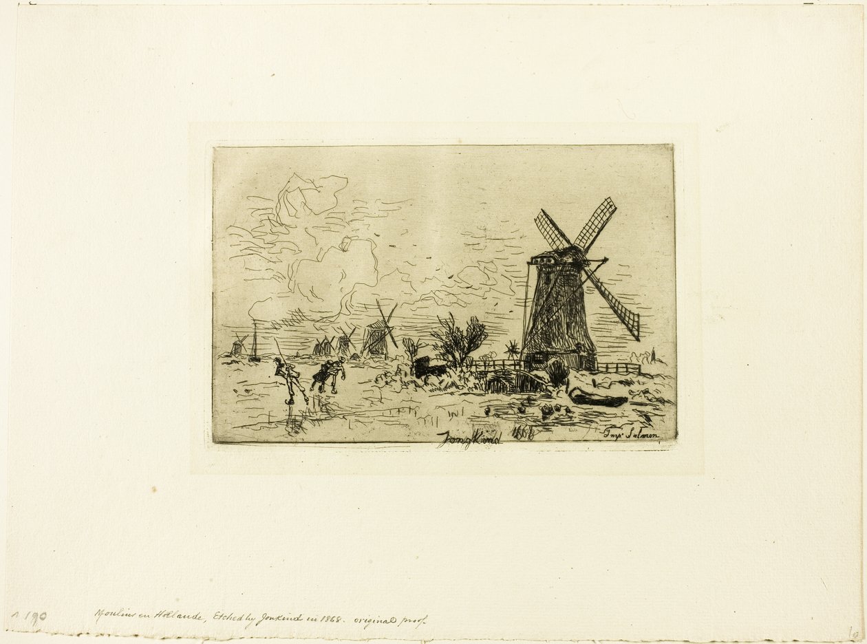 Batavia autorstwa Johan Barthold Jongkind
