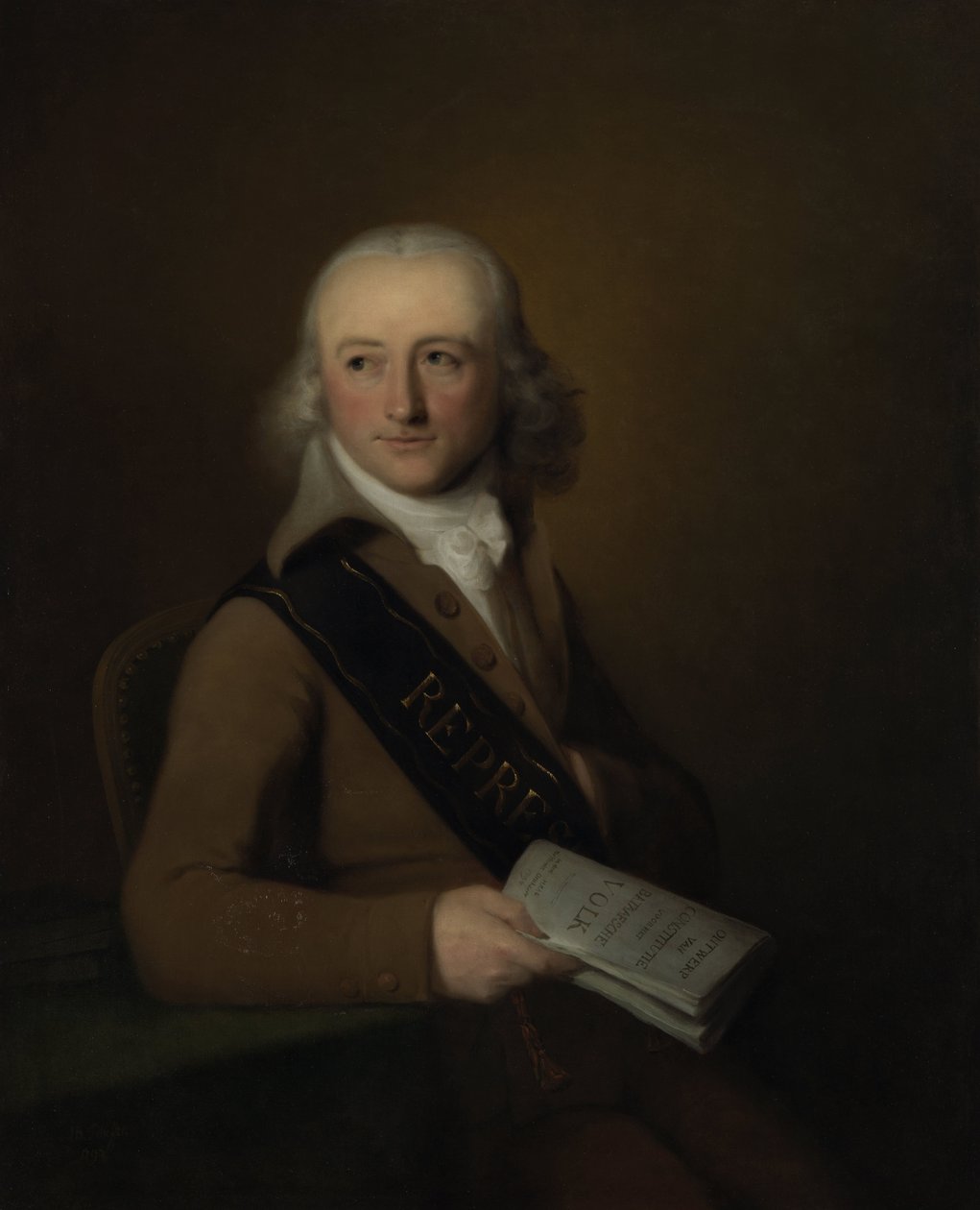 Portret Leonardusa van der Voort Portret Leonardusa van der Voort autorstwa Johan Bernard Scheffer