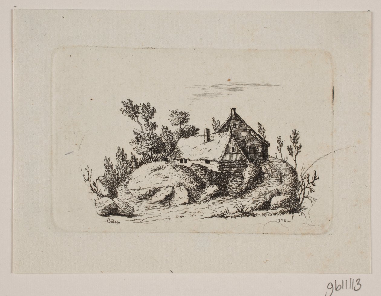Krajobraz autorstwa Johan Bülow