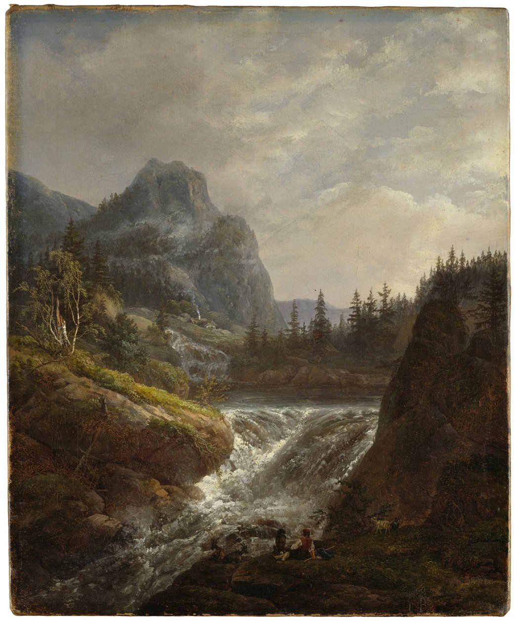 Norweski krajobraz autorstwa Johan Christian Dahl