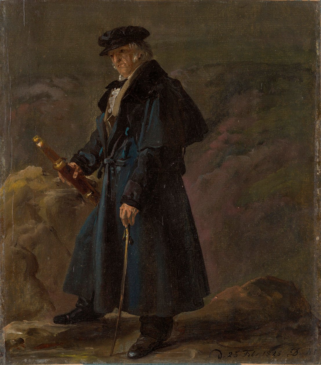 „Portret polskiego generała Karola Kniaziewicza autorstwa Johan Christian Dahl