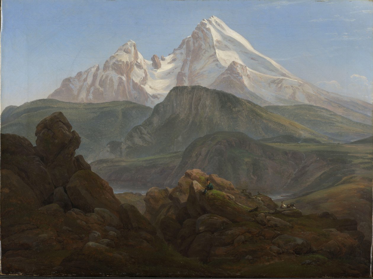 Watzmann autorstwa Johan Christian Dahl
