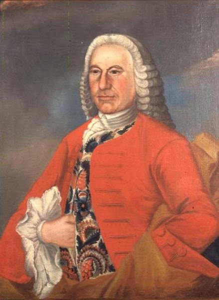 Portret Justitstraada Bonde Simonsena autorstwa Johan Christian Remin