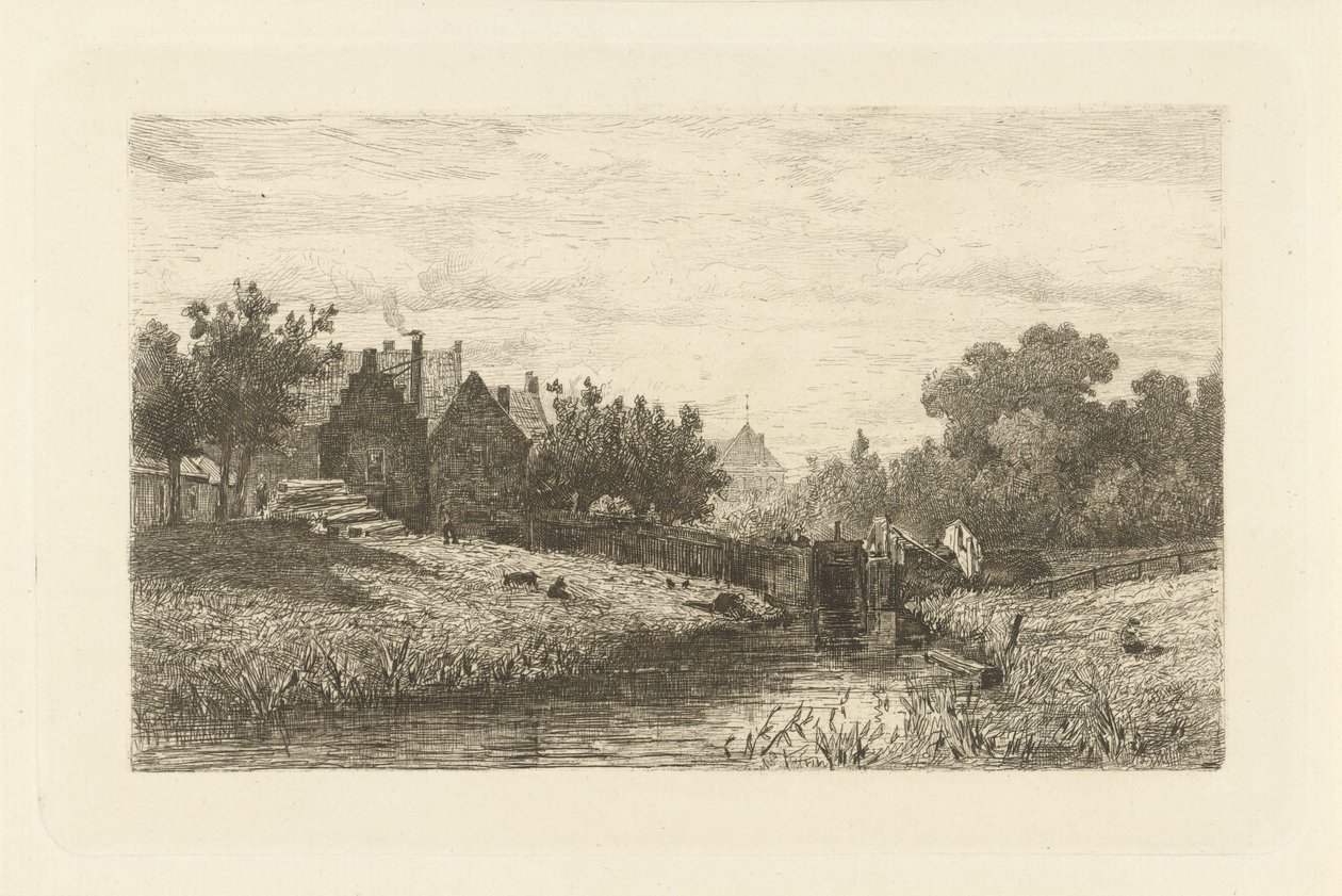 Widok zamka autorstwa Johan Conrad Greive