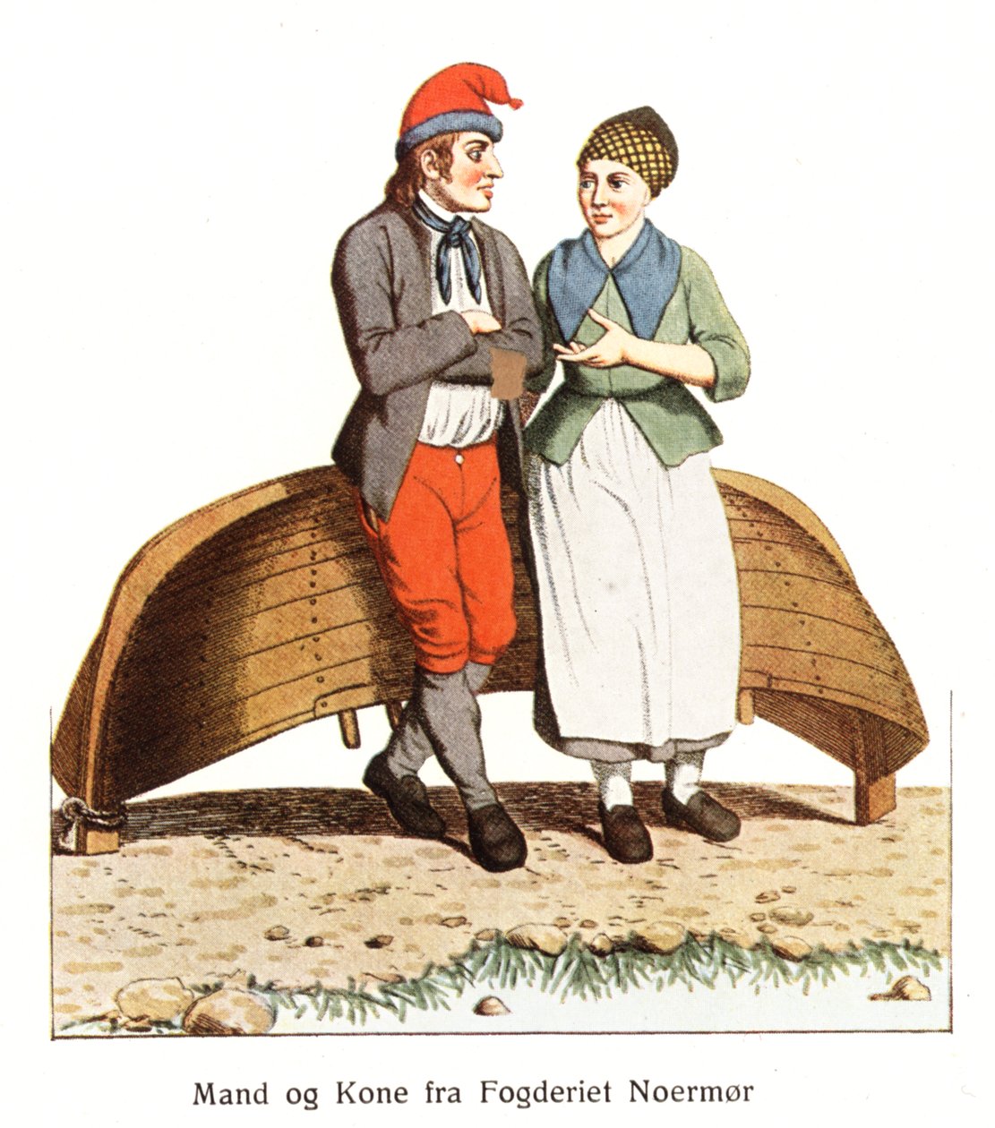 Norweskie Stroje Ludowe autorstwa Johan F. L. Dreier