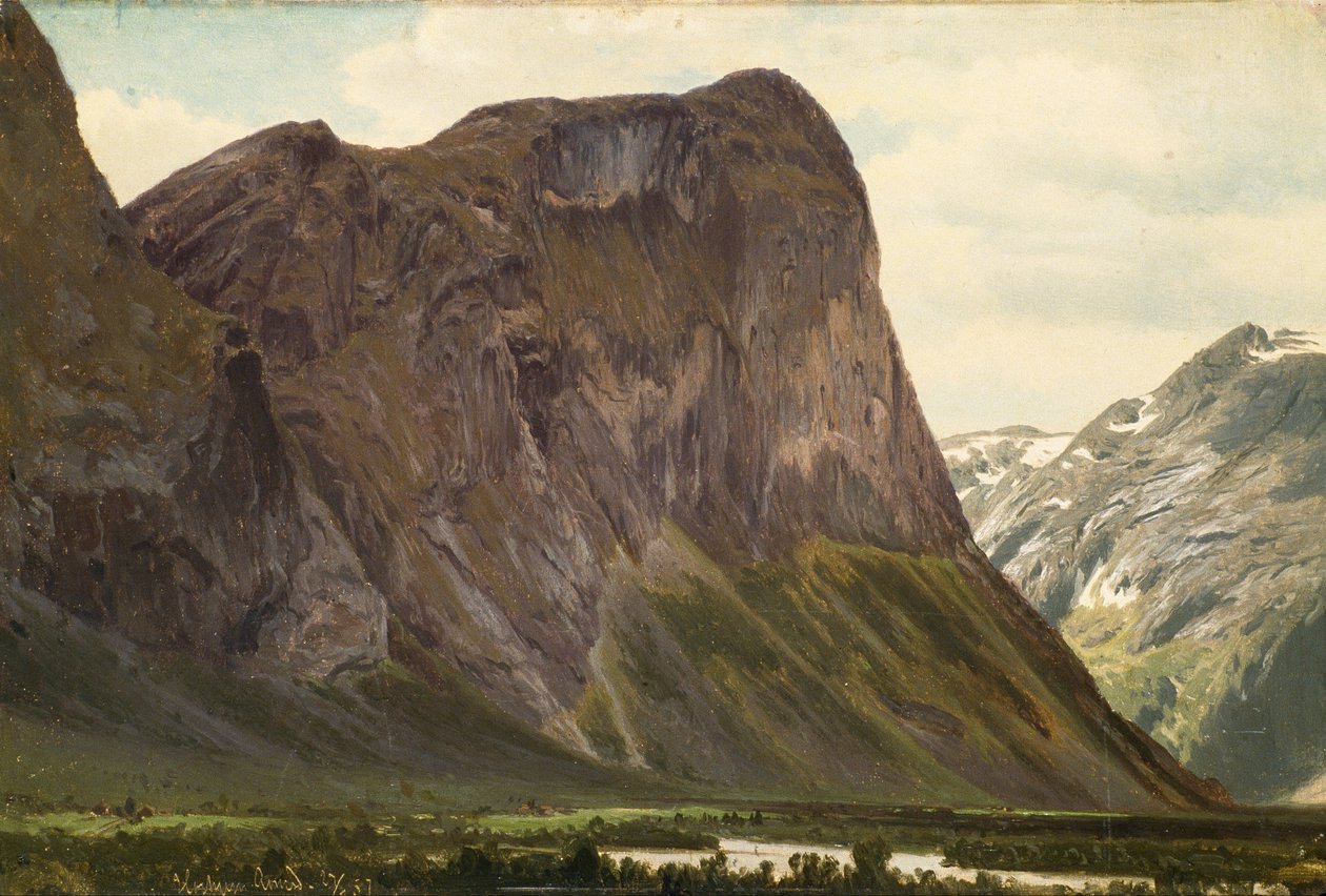 Z Horgheim w Romsdal autorstwa Johan Fredrik Eckersberg