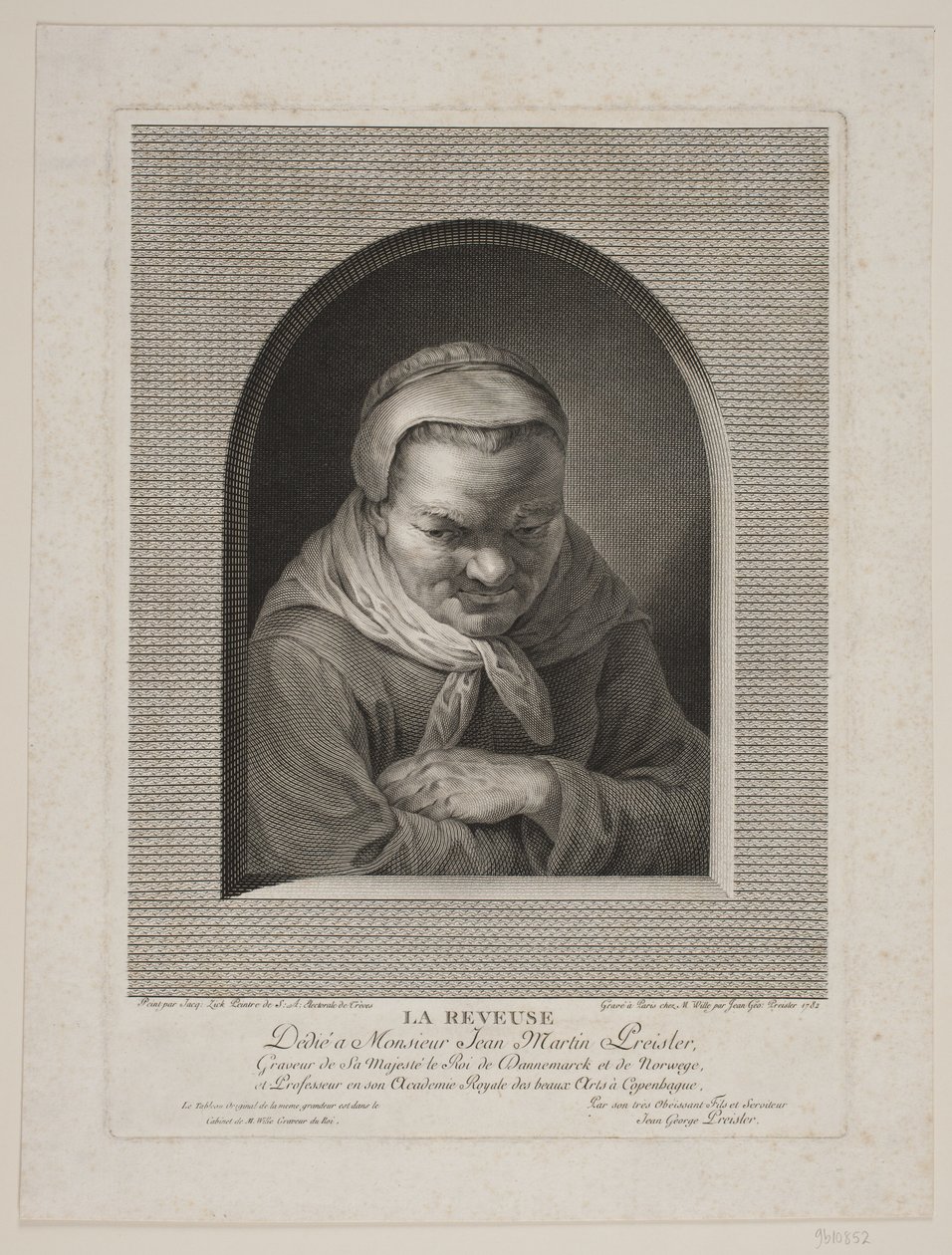 Marzyciel autorstwa Johan Georg Preisler