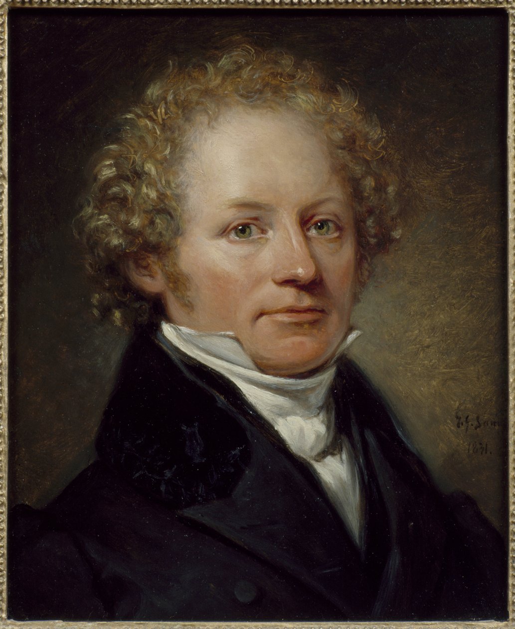 Portret Pera Daniela Amadeusza Atterboma (1790-1855), autorstwa Sandberga, Johana Gustafa (1782-1854). Olej na drewnie autorstwa Johan Gustaf Sandberg
