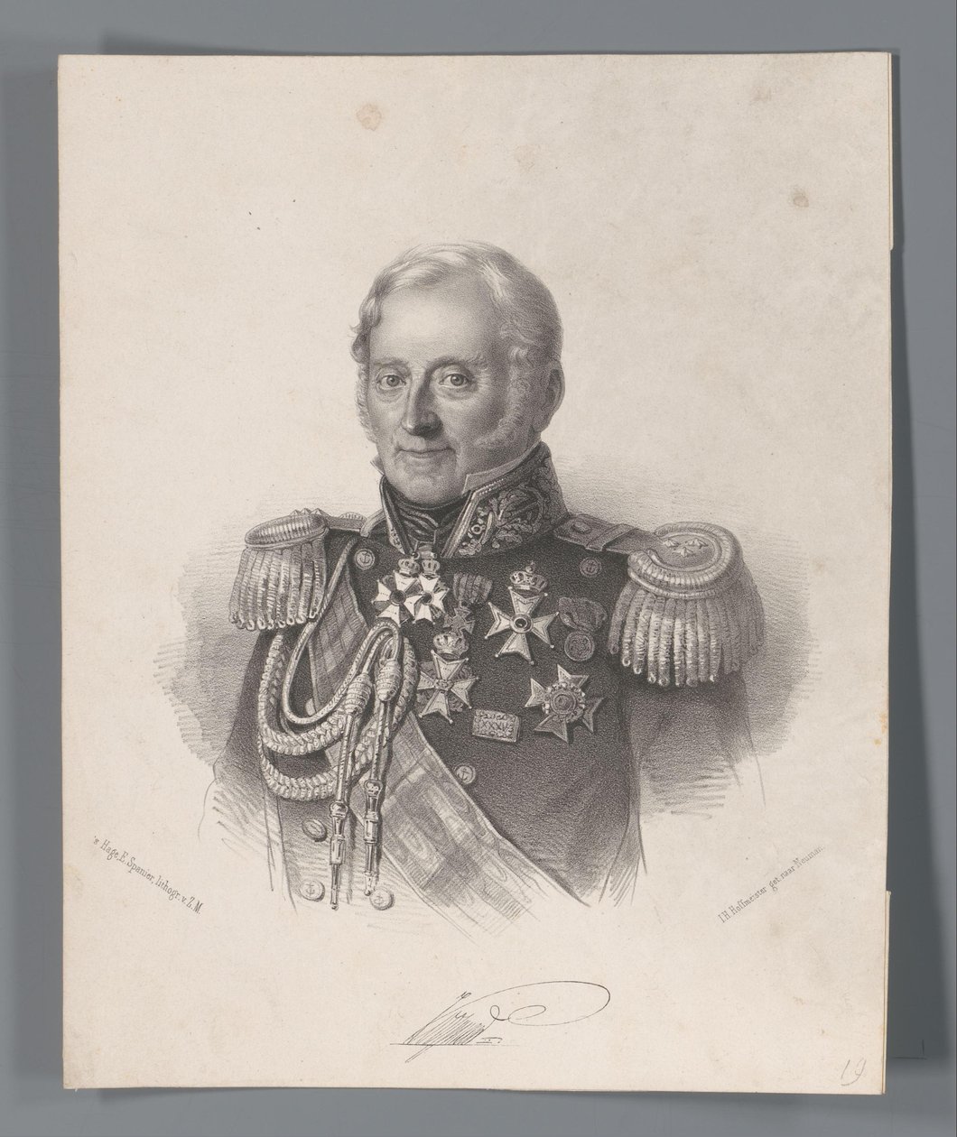 Portret Jana Coenraada Koopmana autorstwa Johan Hendrik Hoffmeister