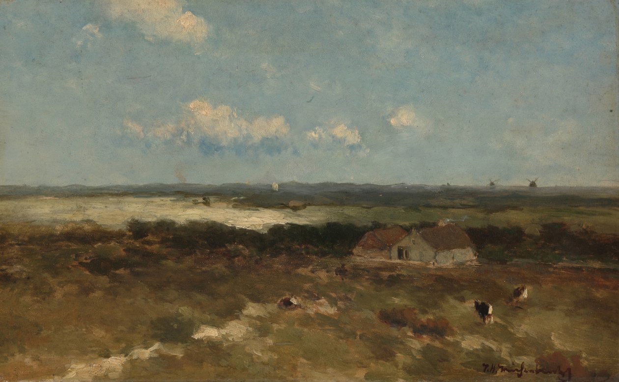 Krajobraz wydm autorstwa Johan Hendrik Weissenbruch